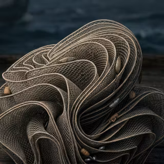 Windows bloom desktop wallpaper mod - Fishnet on the dock