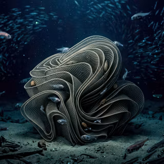 Windows bloom desktop wallpaper mod - Fishnet in the Deep