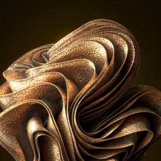 Windows bloom desktop wallpaper mod - Raw hammered Gold