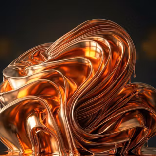 Windows bloom desktop wallpaper mod - Liquid metal Copper