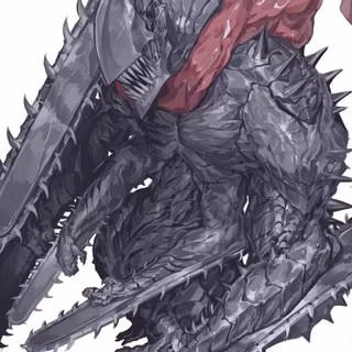 chainsaw man: fan art