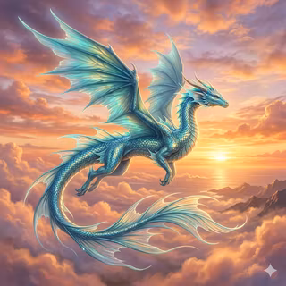 Aquamarine Dragon