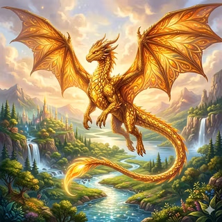 Citrine Dragon
