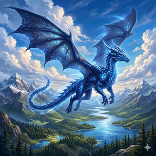 Sapphire Dragon
