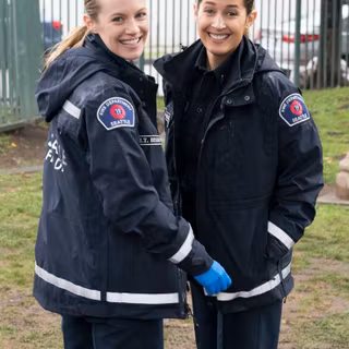 Maya Bishop and Andy From station 19 :)