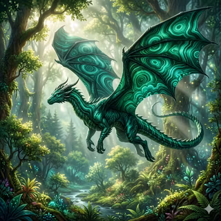Malachite Dragon