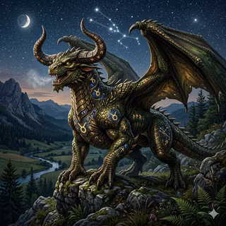 Dragon of Zodiac Taurus ♉️