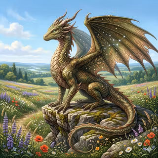 Dragon of Zodiac Virgo ♍️