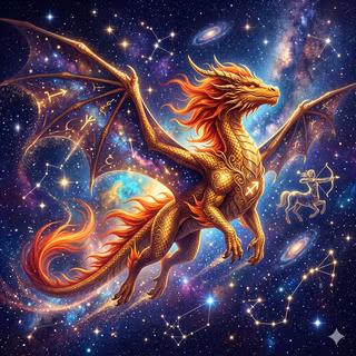 Dragon of Zodiac Sagittarius ♐️ 