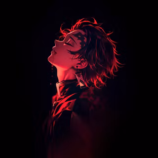 Tanjiro Kamado Red aesthetic
