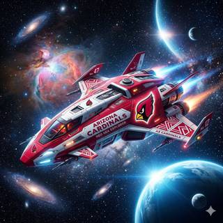 Arizona Cardinals Spaceship