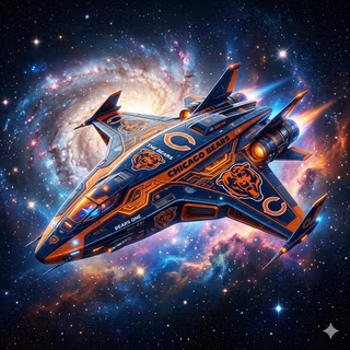 Chicago Bears Spaceship