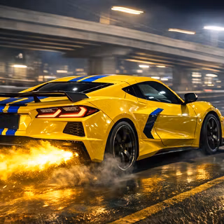 Corvette 2020 golden nitro