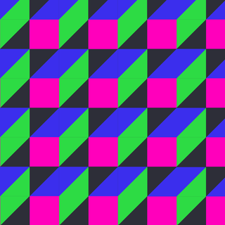 Cuboid abstract pattern 1