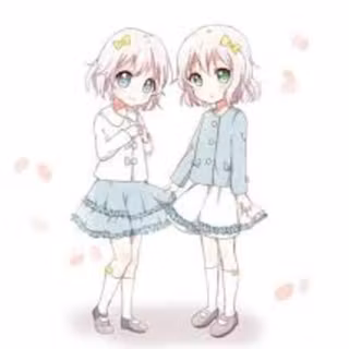 taking care of Ella and Nella because no one will help me so i'm doing it by myself ^^