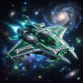 Philadelphia Eagles Spaceship