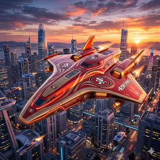 San Francisco 49ers Spaceship
