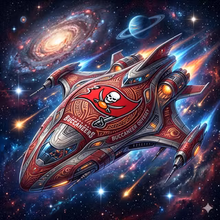 Tampa Bay Buccaneers Spaceship