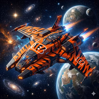 Cincinnati Bengals Spaceship