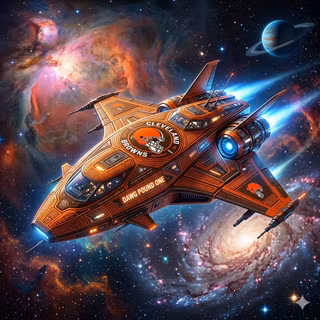 Cleveland Browns Spaceship