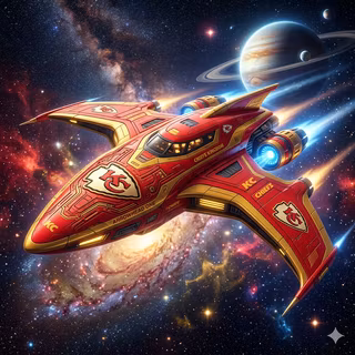 Kansas City Chiefs Spaceship