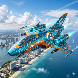 Miami Dolphins Spaceship