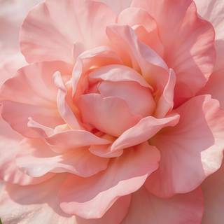 Beautiful Pink Begonia 4K Wallpaper