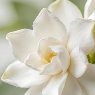 White Gardenia Fragrant Flower 4K Wallpaper