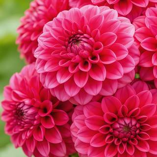 Pink Dahlia Vibrant 4K Phone Wallpaper