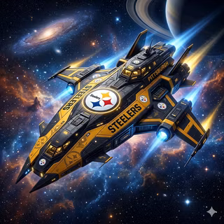Pittsburgh Steelers Spaceship