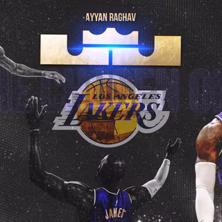 LeBron James - Los Angeles Lakers Desktop Wallpaper Design 2026 