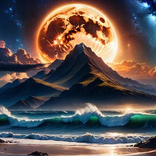 Mountain by Yashamon