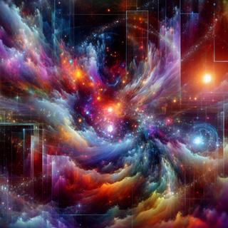 Cosmic Nebula by QuantumCurator