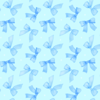 blue bow wallpaper
