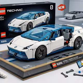 Honda 0 series Saloon (LEGO)