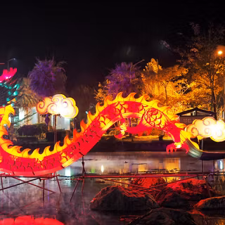 Chinese New Year Festival of Betong City in Thailand