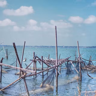 Mouth of the Songkhla River, Thailand