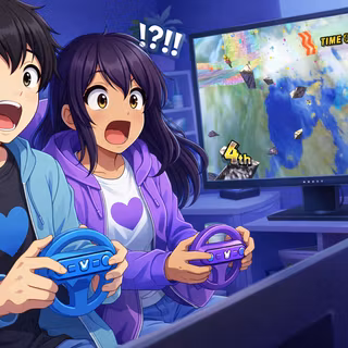 Ramiro And Aphmau Are Surprised Playing Mario Kart Wii Special Cup Luigi Falling Down