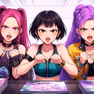 Huntrix Are Crashout By Saja Boys