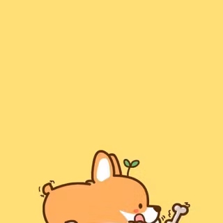 cutesy dog trying to catch bone