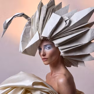 Origami Girl (AI Generated)