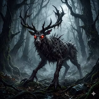 Monstrous Deer Beast