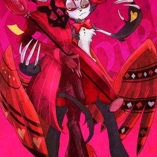Husk and Alastor Hazbin Hotel