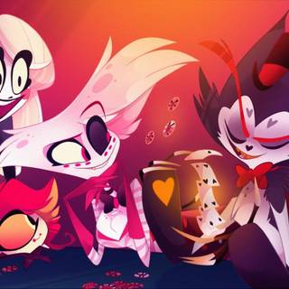 Husk, Vaggie, Angel Dust, Charlie + others