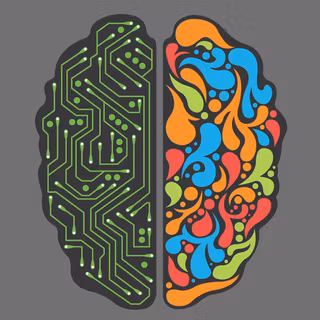 Left Brain/Right Brain Minimalistic