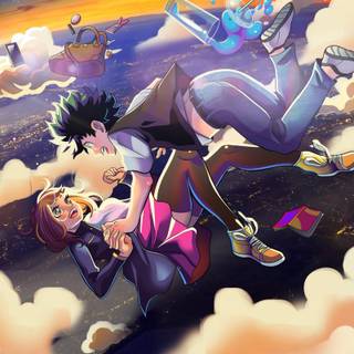 Izuku x Uraraka