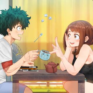 Izuku x Uraraka