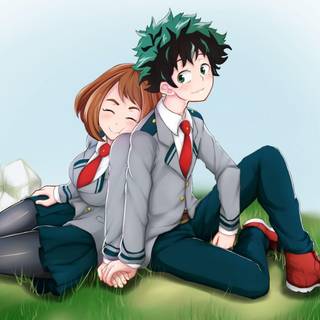 Izuku x Uraraka