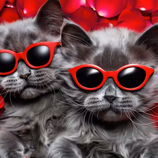 cool kittens in hands up Gabrella form!