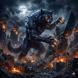 Black Wolf Kaiju
